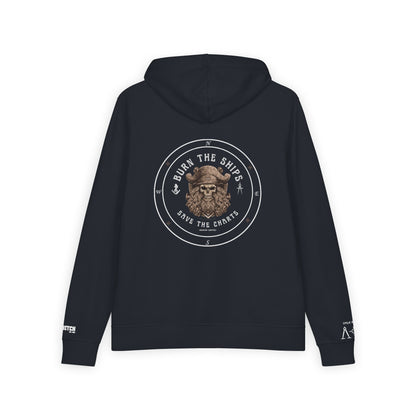 Burn the Ships save the Charts FOM9 Full-Zip Hoodie