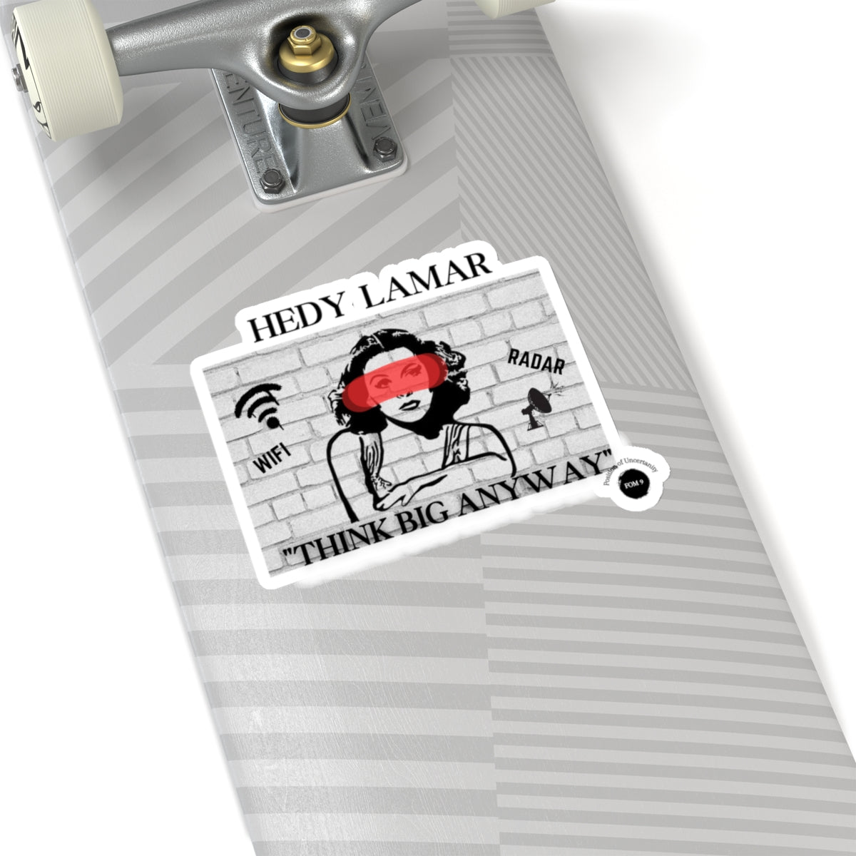 Hedy Lamar FOM 9 Sticker