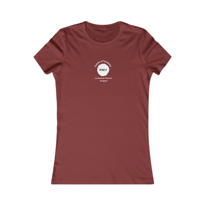 Bowditch's Bathymetric Navigation Women's Graphic Tee