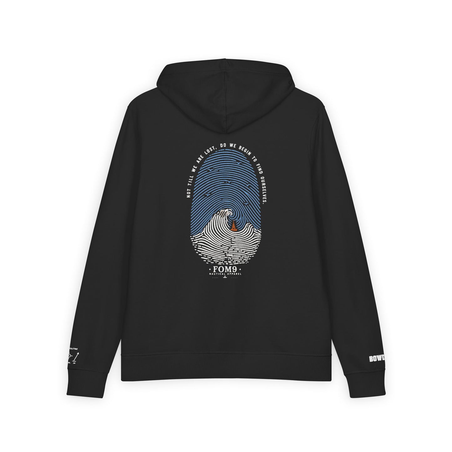 Fingerprint of the Ocean FOM 9 Fleece™ Full-Zip Hoodie