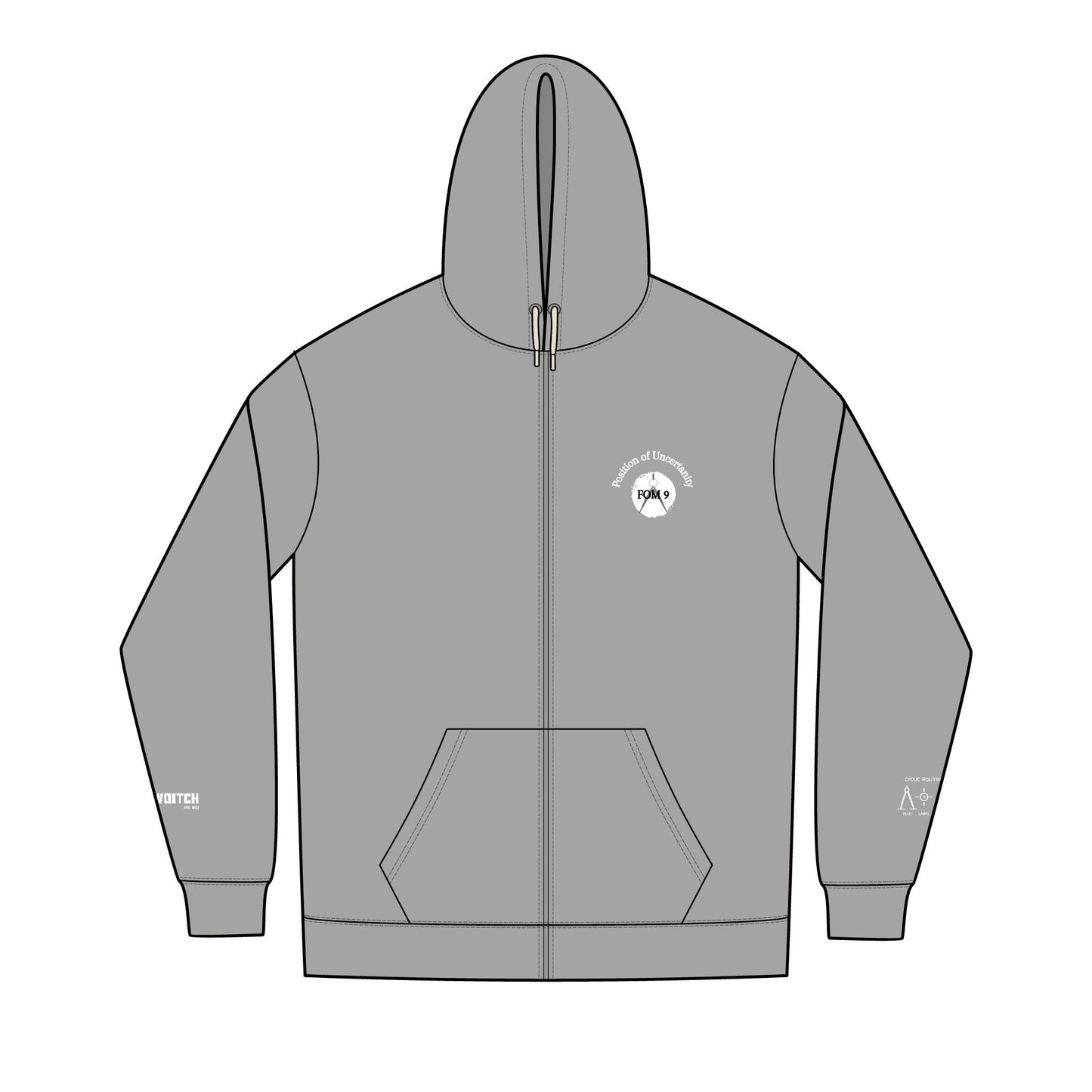 Retro Navigation FOM 9 Full-Zip Hoodie