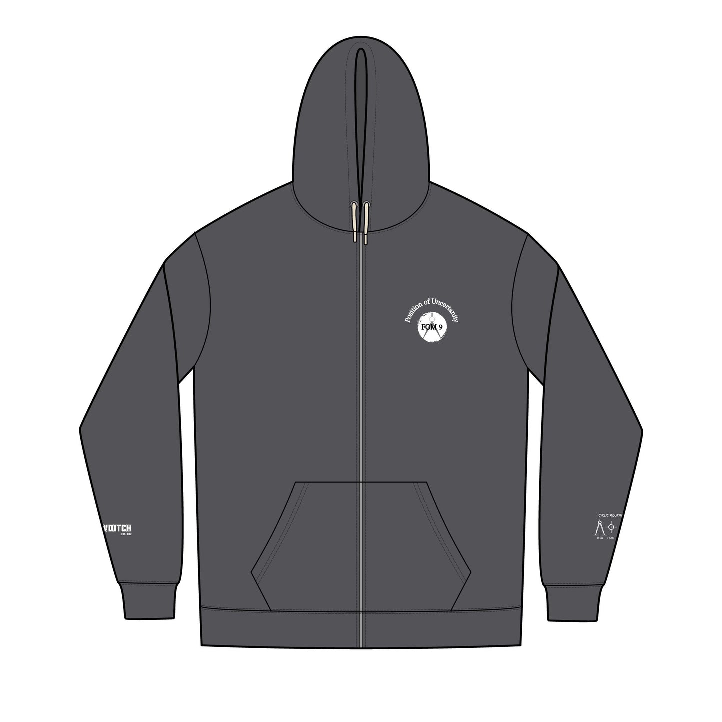 Retro Navigation FOM 9 Full-Zip Hoodie