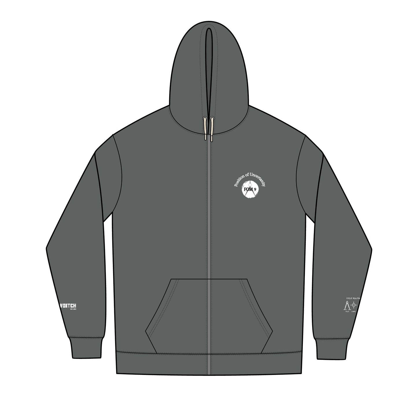 Retro Navigation FOM 9 Full-Zip Hoodie