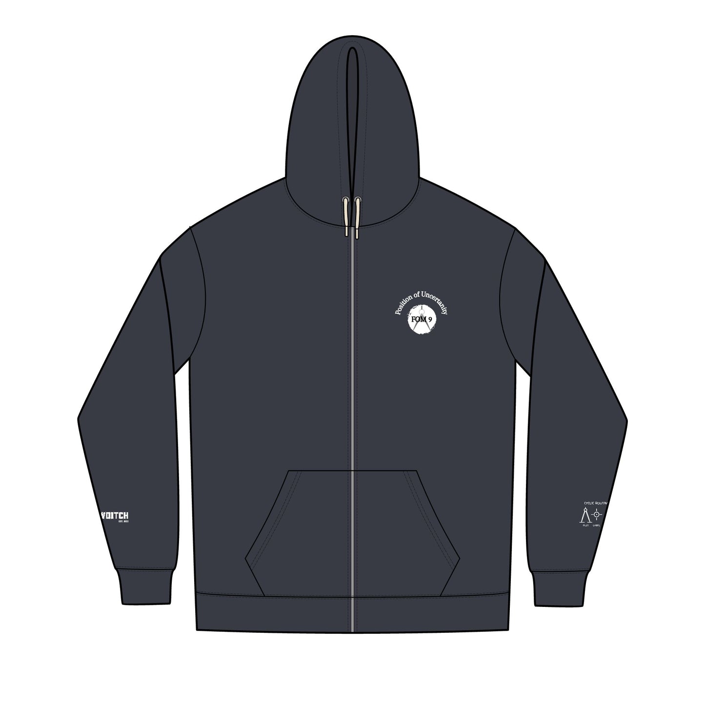 Retro Navigation FOM 9 Full-Zip Hoodie