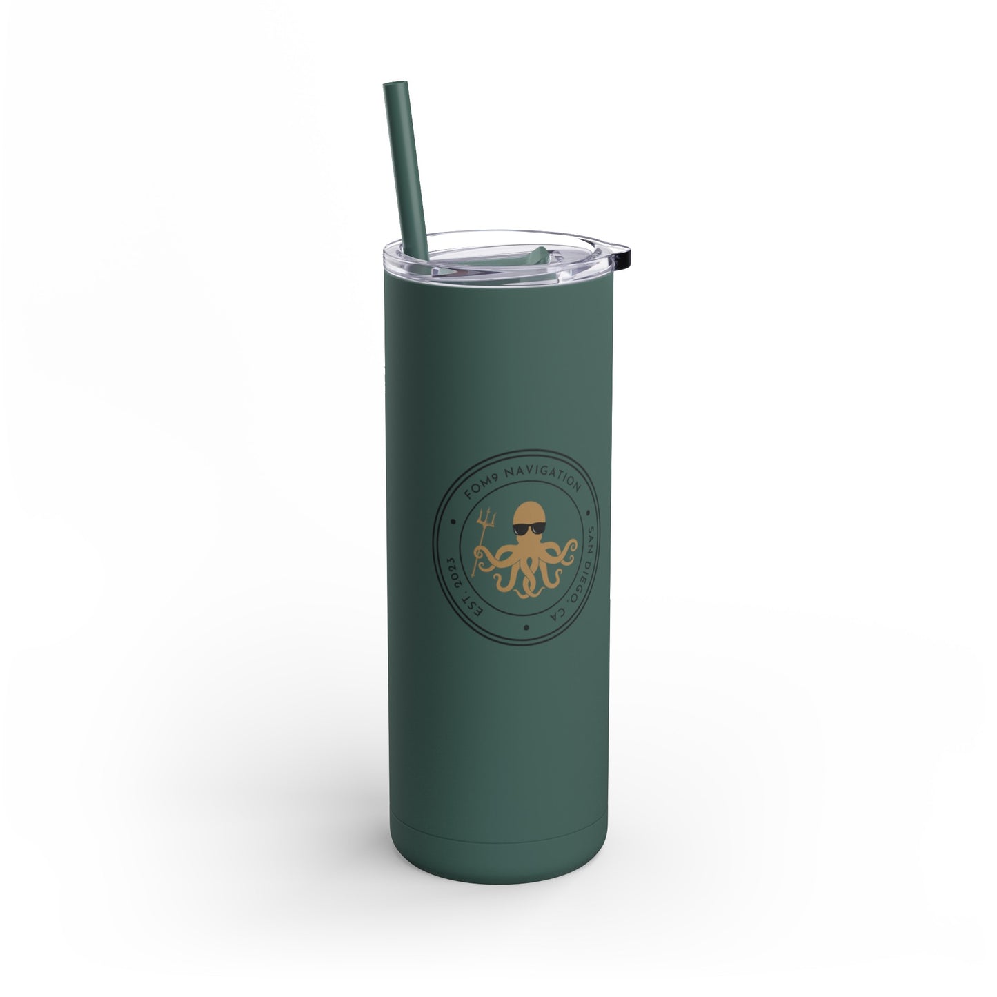 "Burn the Ships, Save the Charts" FOM9 20oz Tumbler