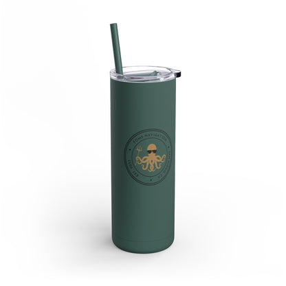 "Burn the Ships, Save the Charts" FOM9 20oz Tumbler