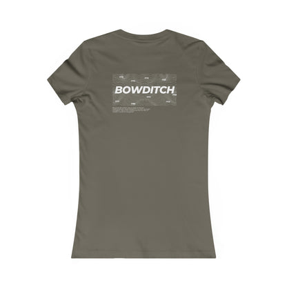 Bowditch's Bathymetric Navigation Women's Graphic Tee