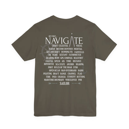 Just Navigate FOM 9 Graphic Tee