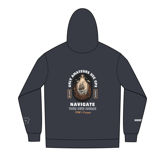 Only Amateurs Use GPS FOM 9 Full-Zip Hoodie