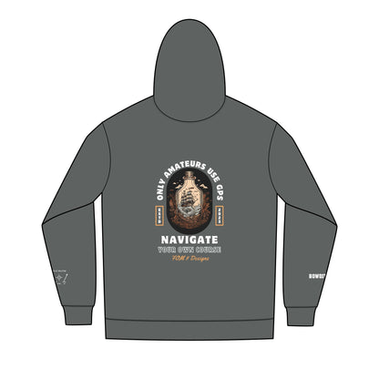 Only Amateurs Use GPS FOM 9 Full-Zip Hoodie