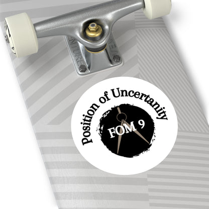 FOM 9 Logo Sticker