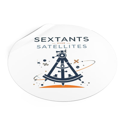 Sextants over Satellites FOM9 Vinyl Sticker