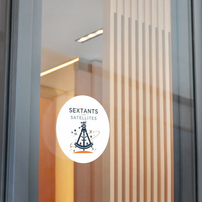 Sextants over Satellites FOM9 Vinyl Sticker