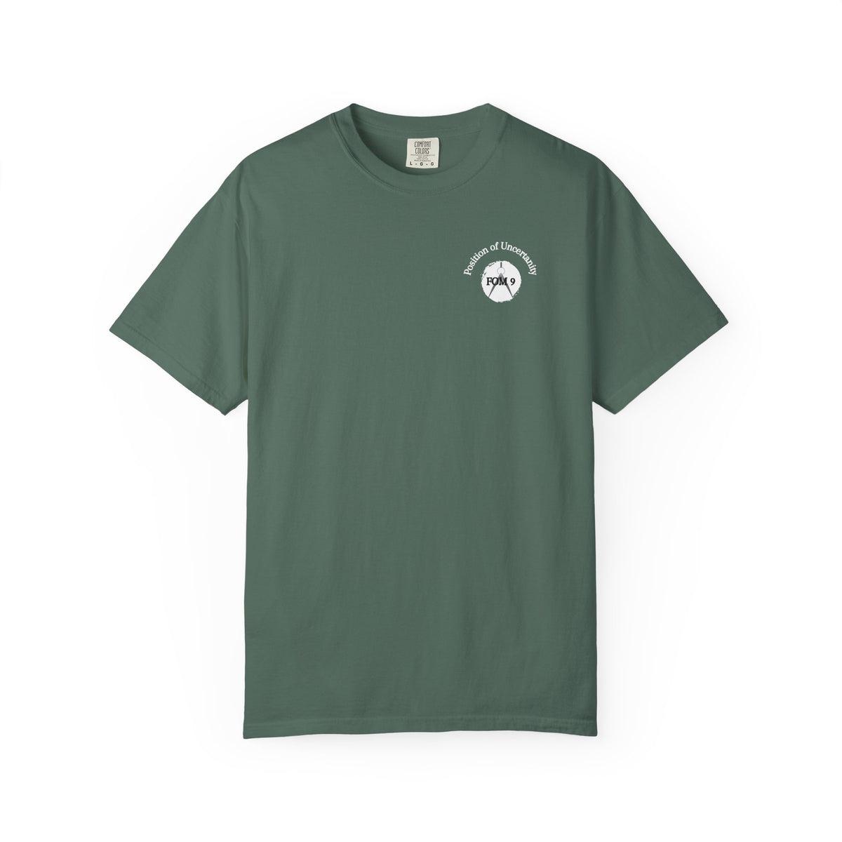 Only Amateurs Use GPS — White Print FOM 9 Graphic Tee