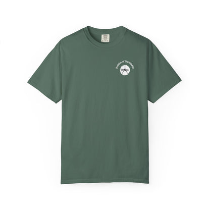 Only Amateurs Use GPS — White Print FOM 9 Graphic Tee