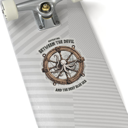 "The Devil and the Deep Blue Sea" FOM 9 Sticker