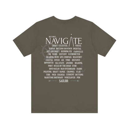 Just Navigate FOM 9 Graphic Tee