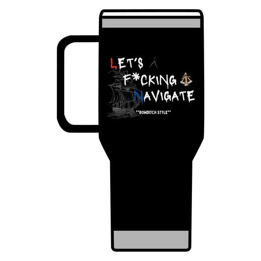 Bowditch LFN FOM 9 Travel Coffee Mug, 20oz