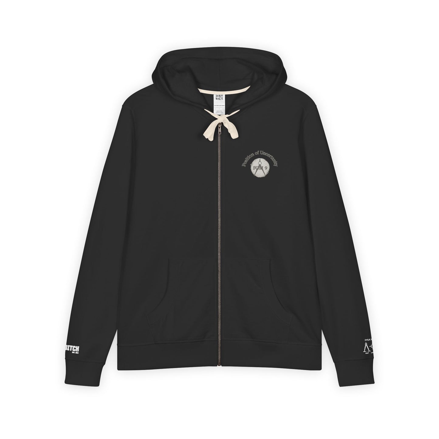 Fingerprint of the Ocean FOM 9 Fleece™ Full-Zip Hoodie