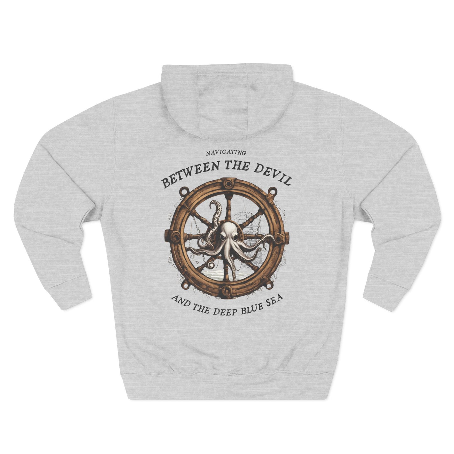 Between the Devil and the Deep Blue Sea FOM 9 Fleece Hoodie