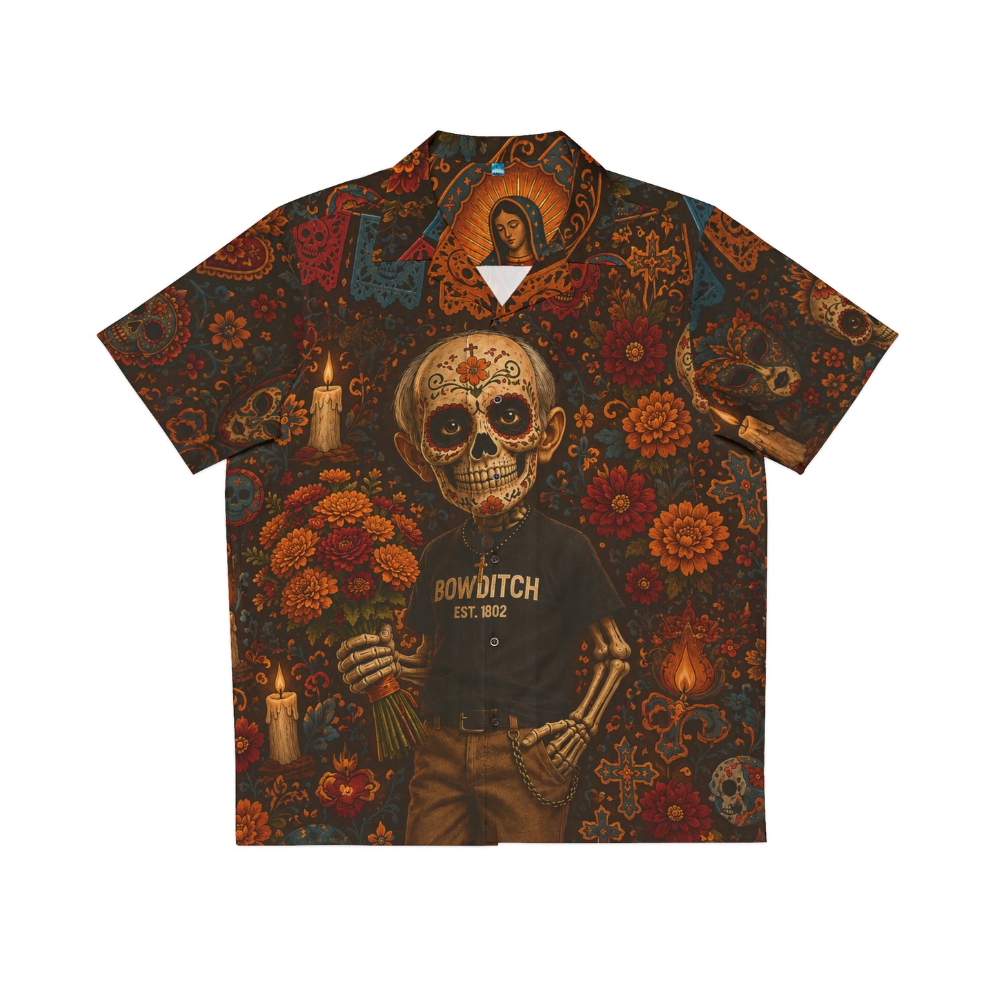 El Día de los Muertos Bowditch FOM 9 Hawaiian Shirt