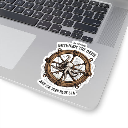 "The Devil and the Deep Blue Sea" FOM 9 Sticker