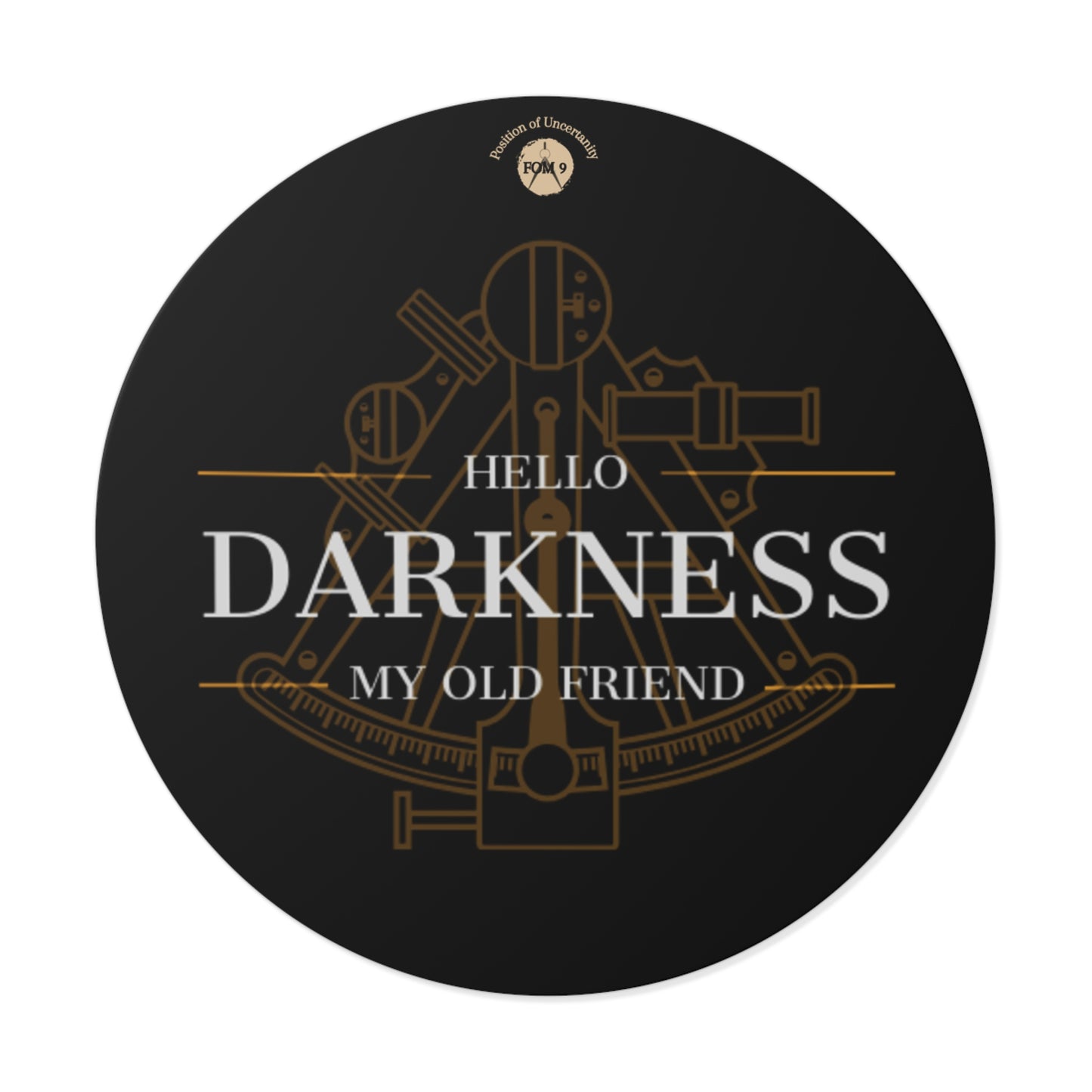 Sextant FOM 9 Round Vinyl Stickers
