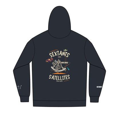 Sextants Over Satellites FOM 9 Fleece Full-Zip Hoodie