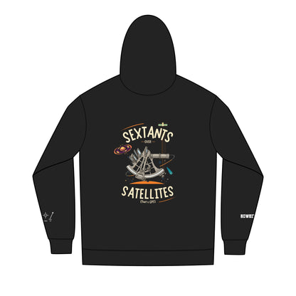 Sextants Over Satellites FOM 9 Fleece Full-Zip Hoodie