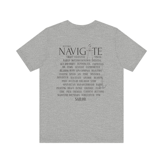 Just Navigate FOM 9 Graphic Tee