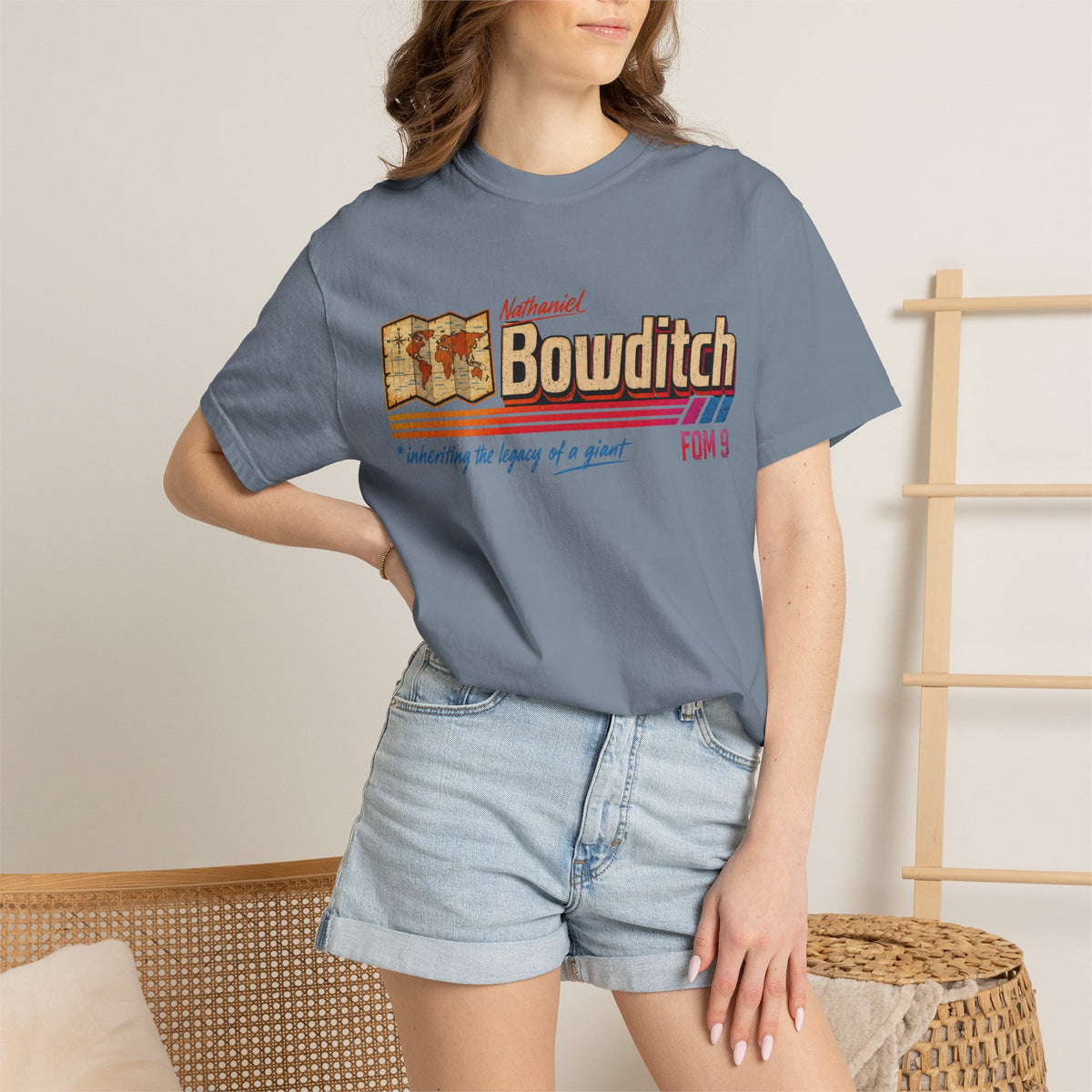 Bowditch Retro 1980 FOM 9 Tee