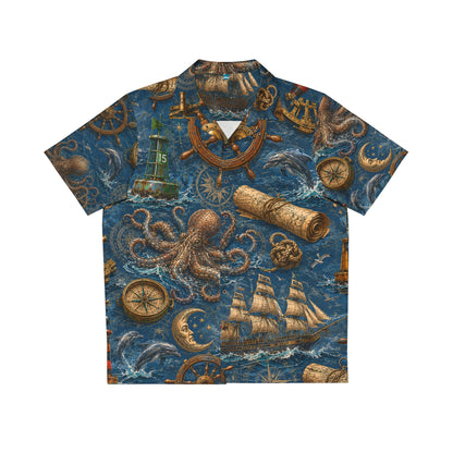Nautical Lore FOM 9 Hawaiian shirt with nautical artwork