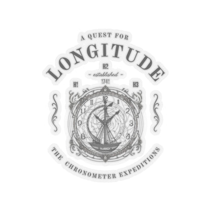The Longitude Explorers FOM 9 Kiss-Cut Stickers
