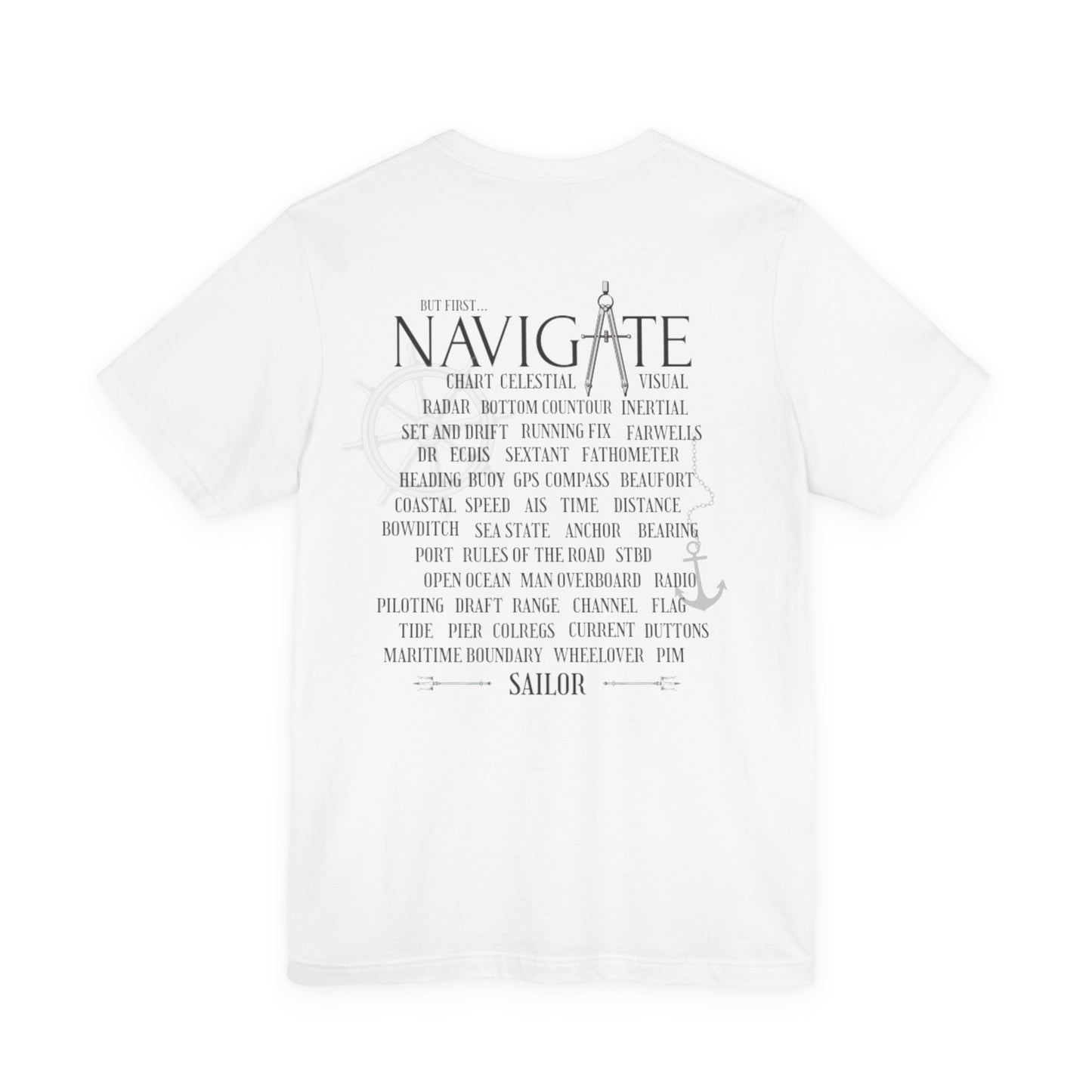 Just Navigate FOM 9 Graphic Tee