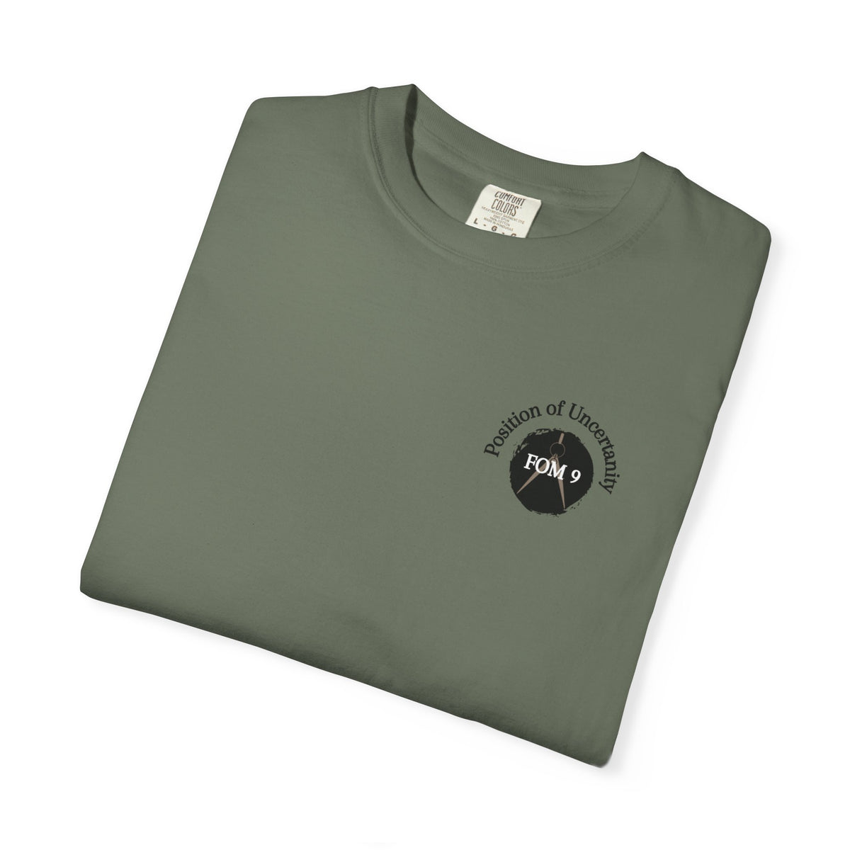 Only Amateurs Use GPS — Black Print FOM 9 Graphic Tee