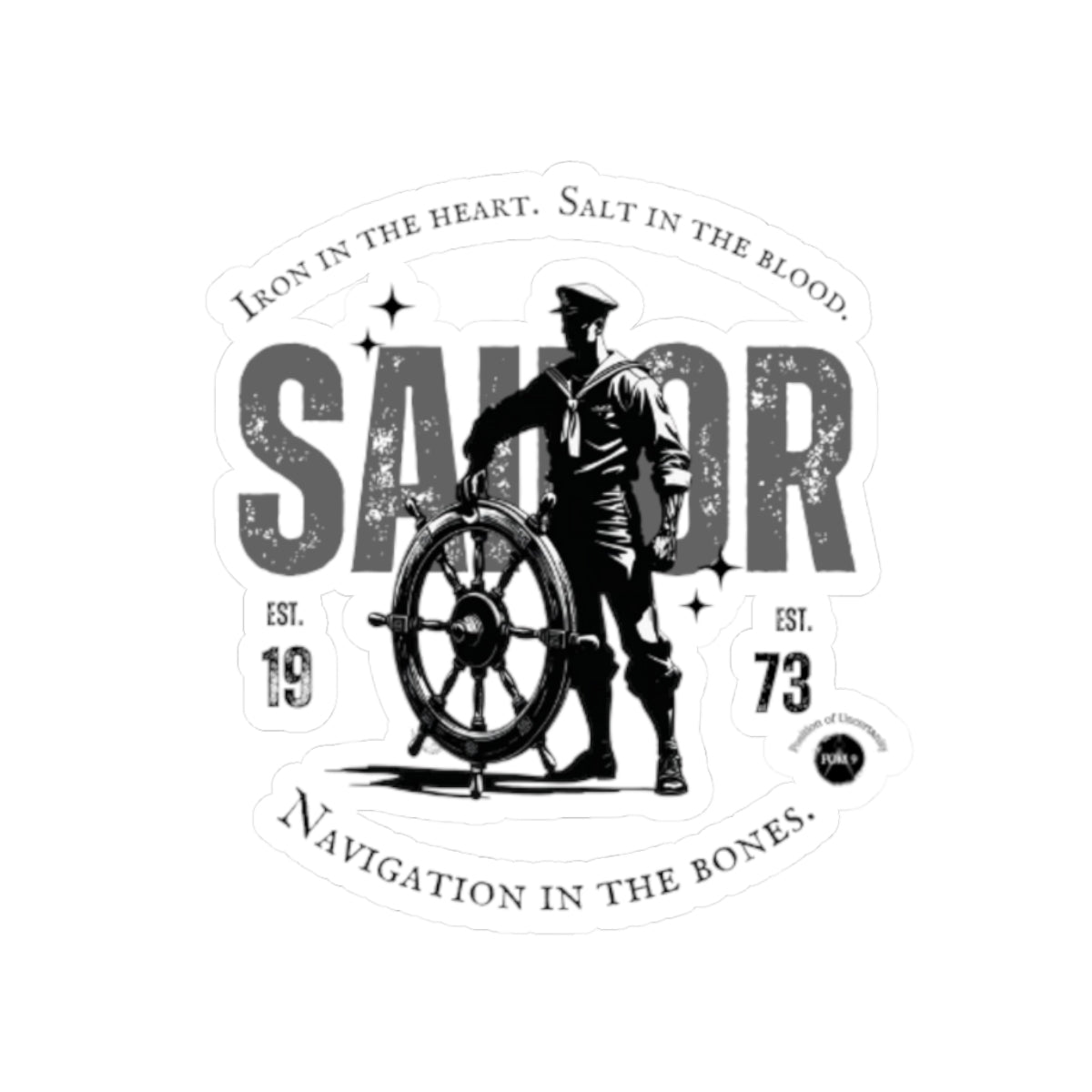 Sailor 1973 FOM 9 Sticker