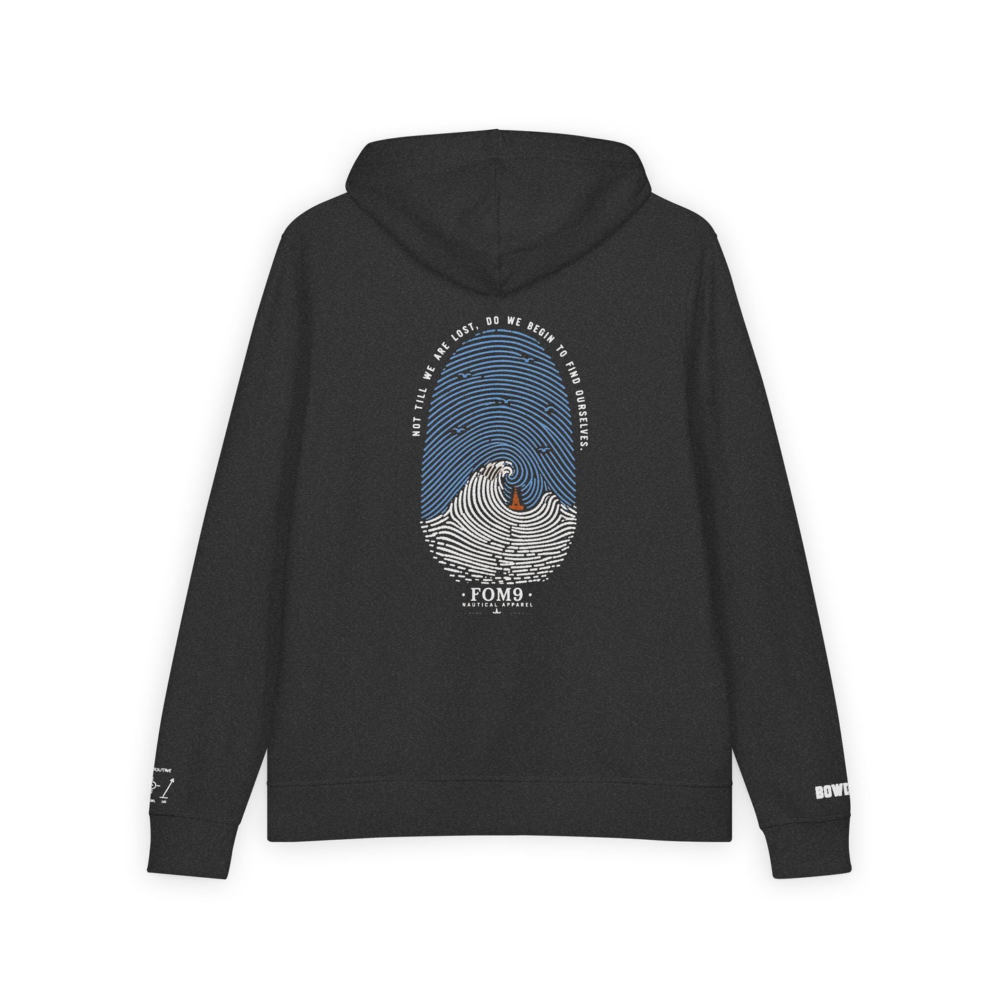 Fingerprint of the Ocean FOM 9 Fleece™ Full-Zip Hoodie