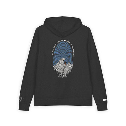 Fingerprint of the Ocean FOM 9 Fleece™ Full-Zip Hoodie