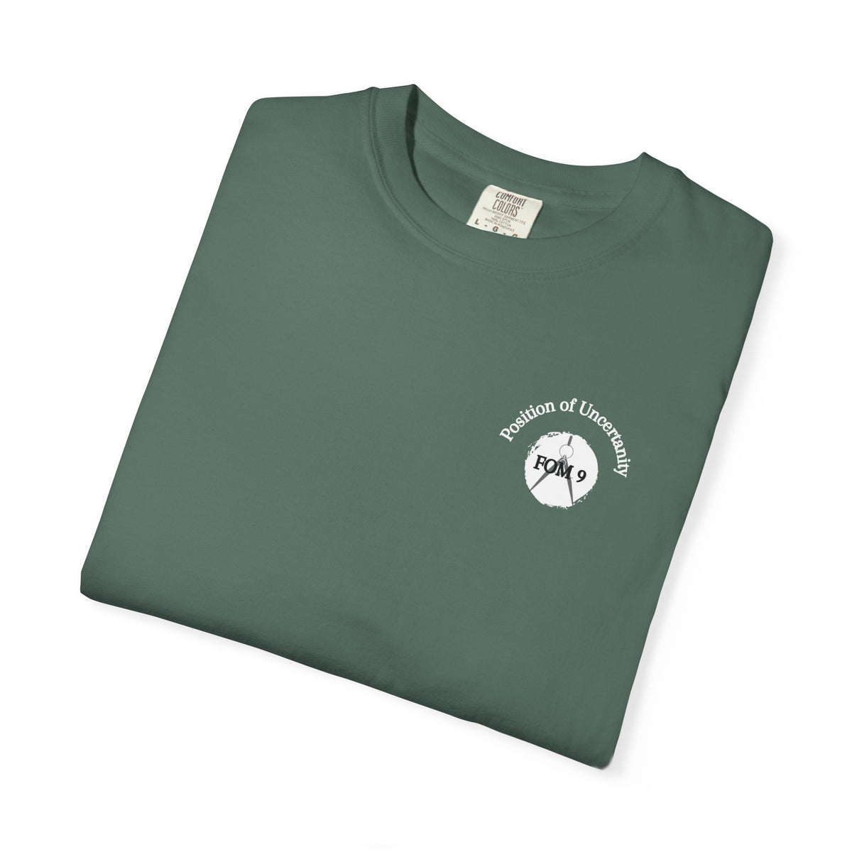 Only Amateurs Use GPS — White Print FOM 9 Graphic Tee