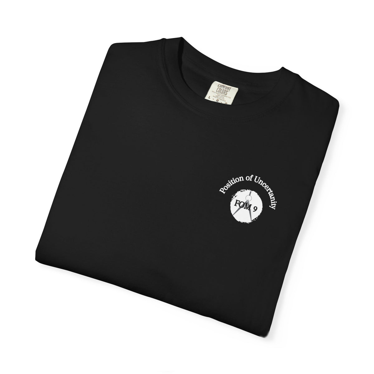Only Amateurs Use GPS — White Print FOM 9 Graphic Tee