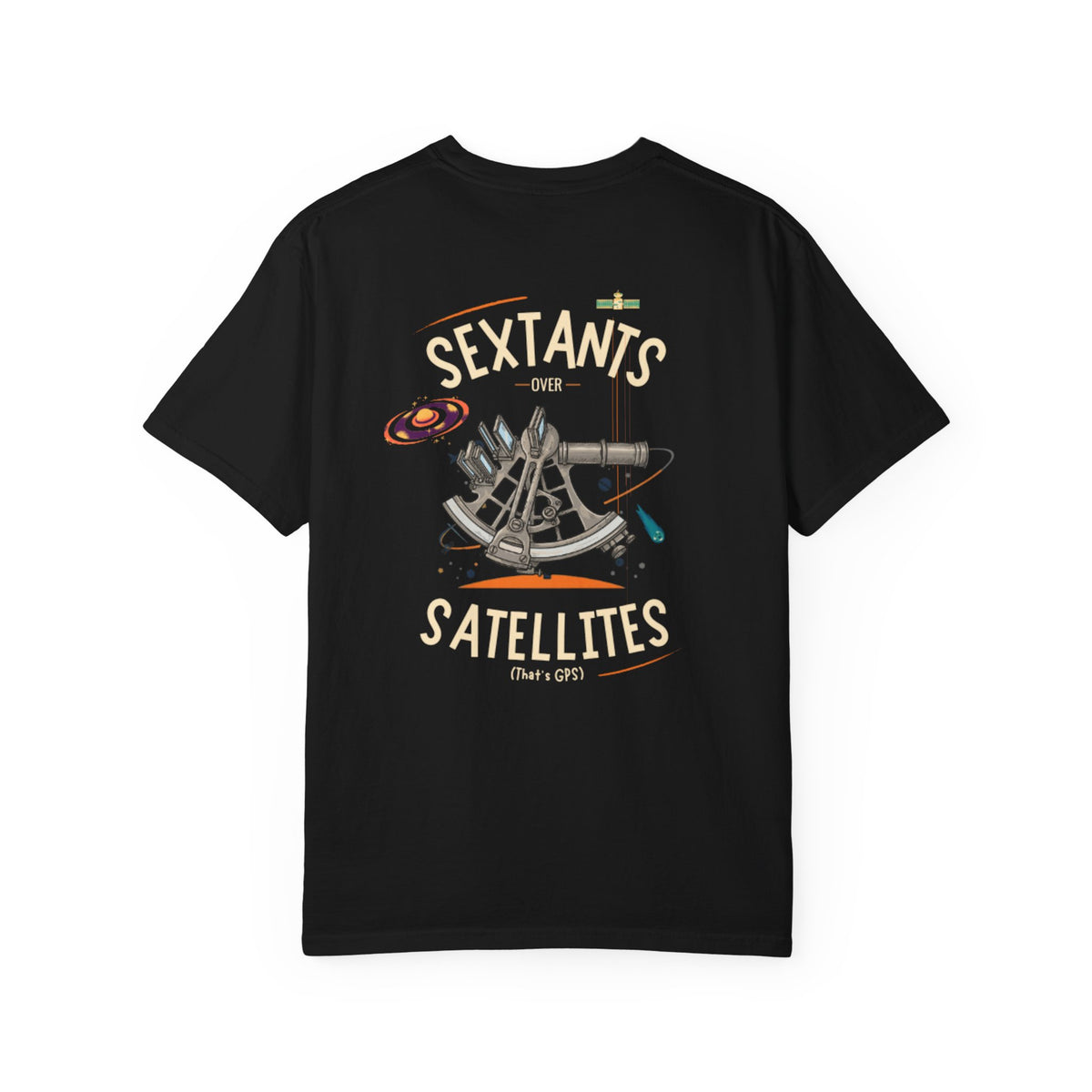 Sextants Over Satellites FOM 9 Graphic Tee