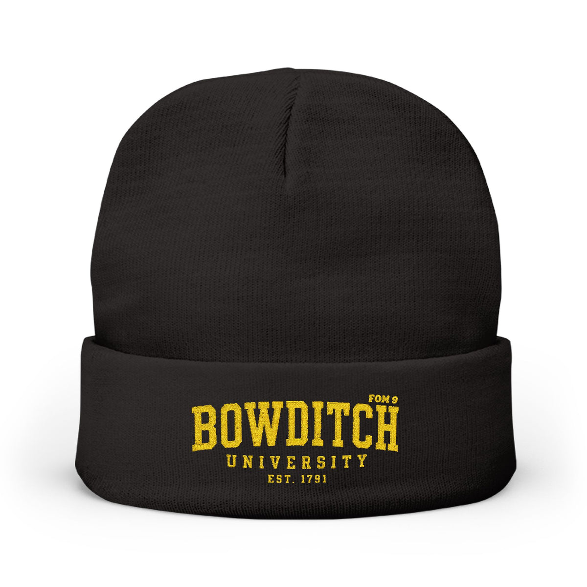 Bowditch University FOM 9 Knit Beanie