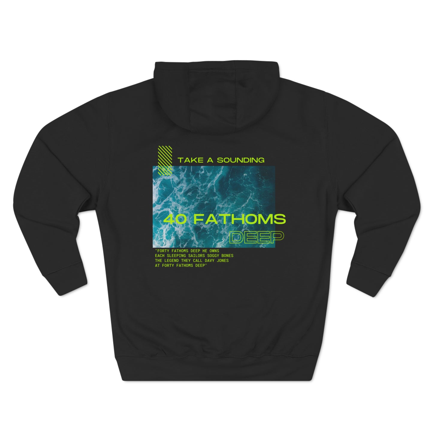40 Fathoms Deep FOM 9 Premium Pullover Hoodie