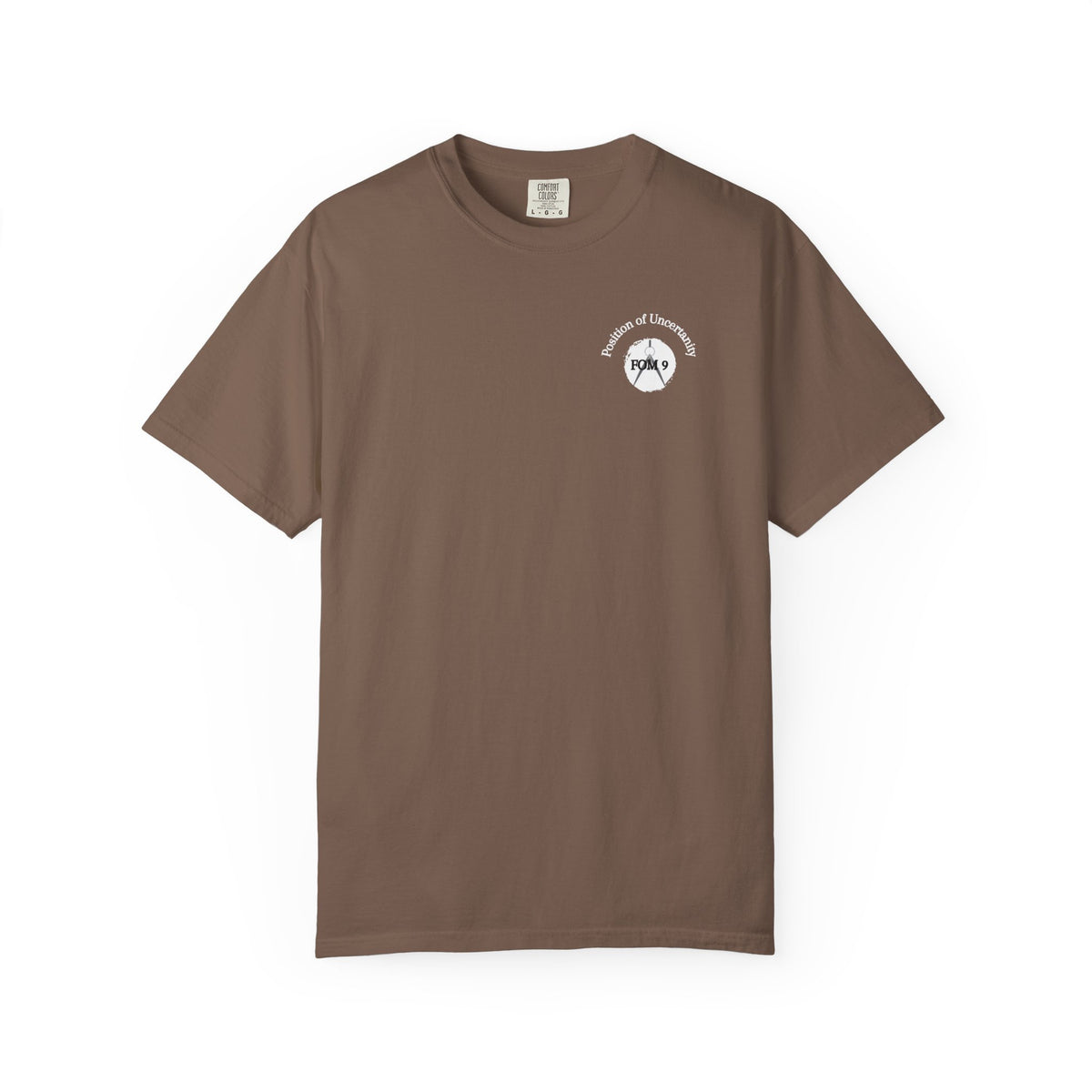 Only Amateurs Use GPS — White Print FOM 9 Graphic Tee