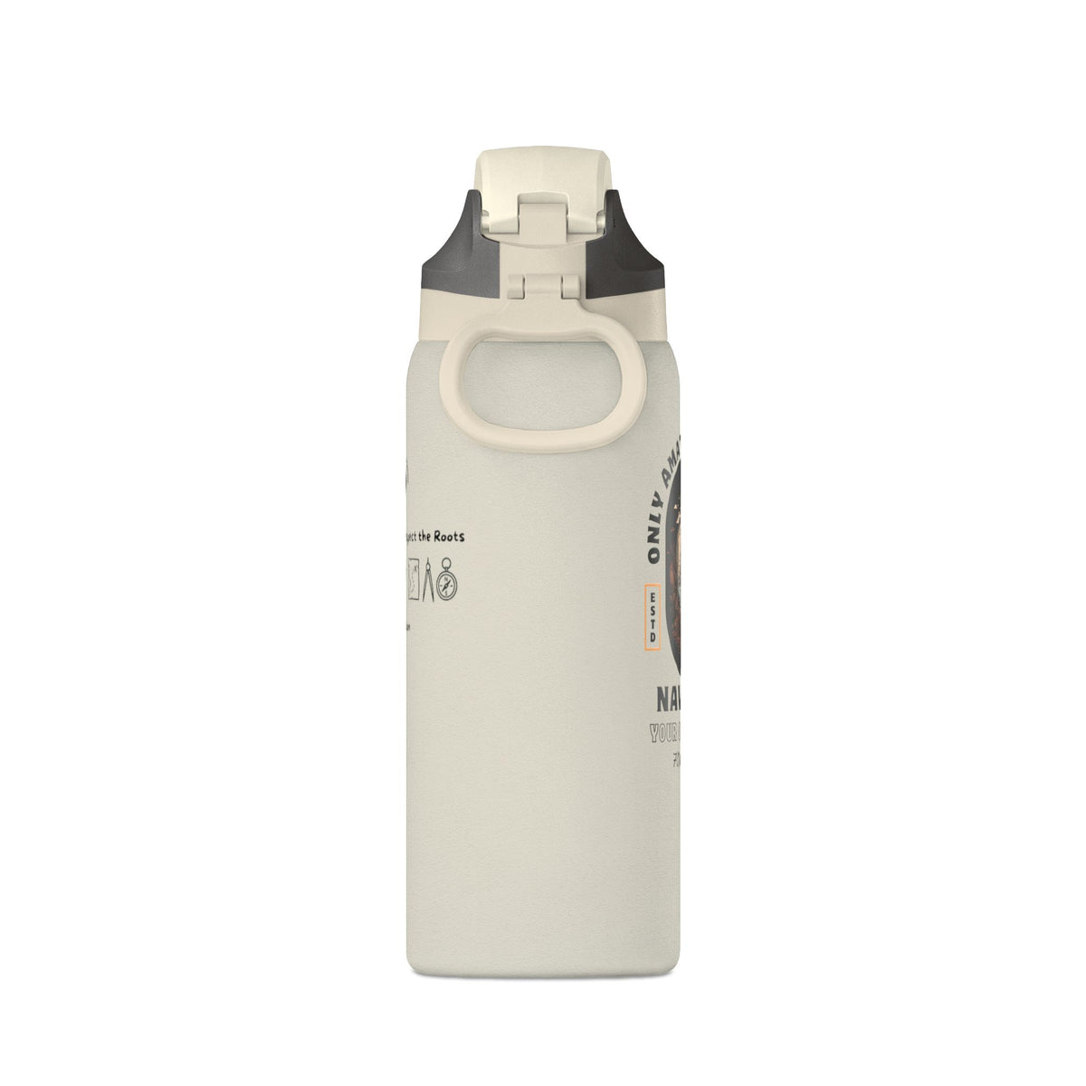 Only Amateurs Use GPS FOM9 Insulated Water Bottle 32oz