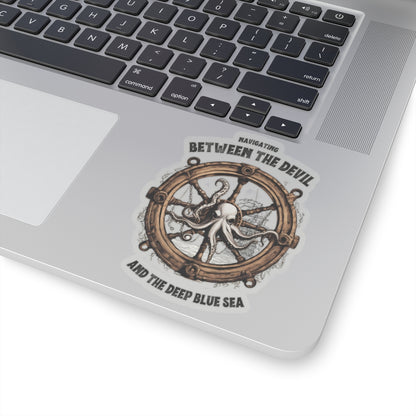 "The Devil and the Deep Blue Sea" FOM 9 Sticker