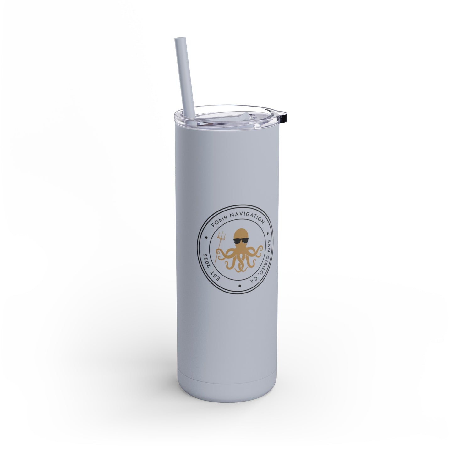 "Burn the Ships, Save the Charts" FOM9 20oz Tumbler