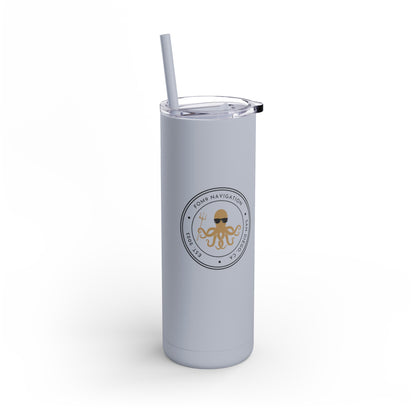 "Burn the Ships, Save the Charts" FOM9 20oz Tumbler