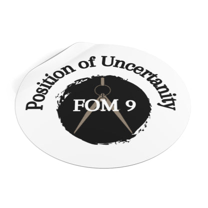FOM 9 Logo Sticker