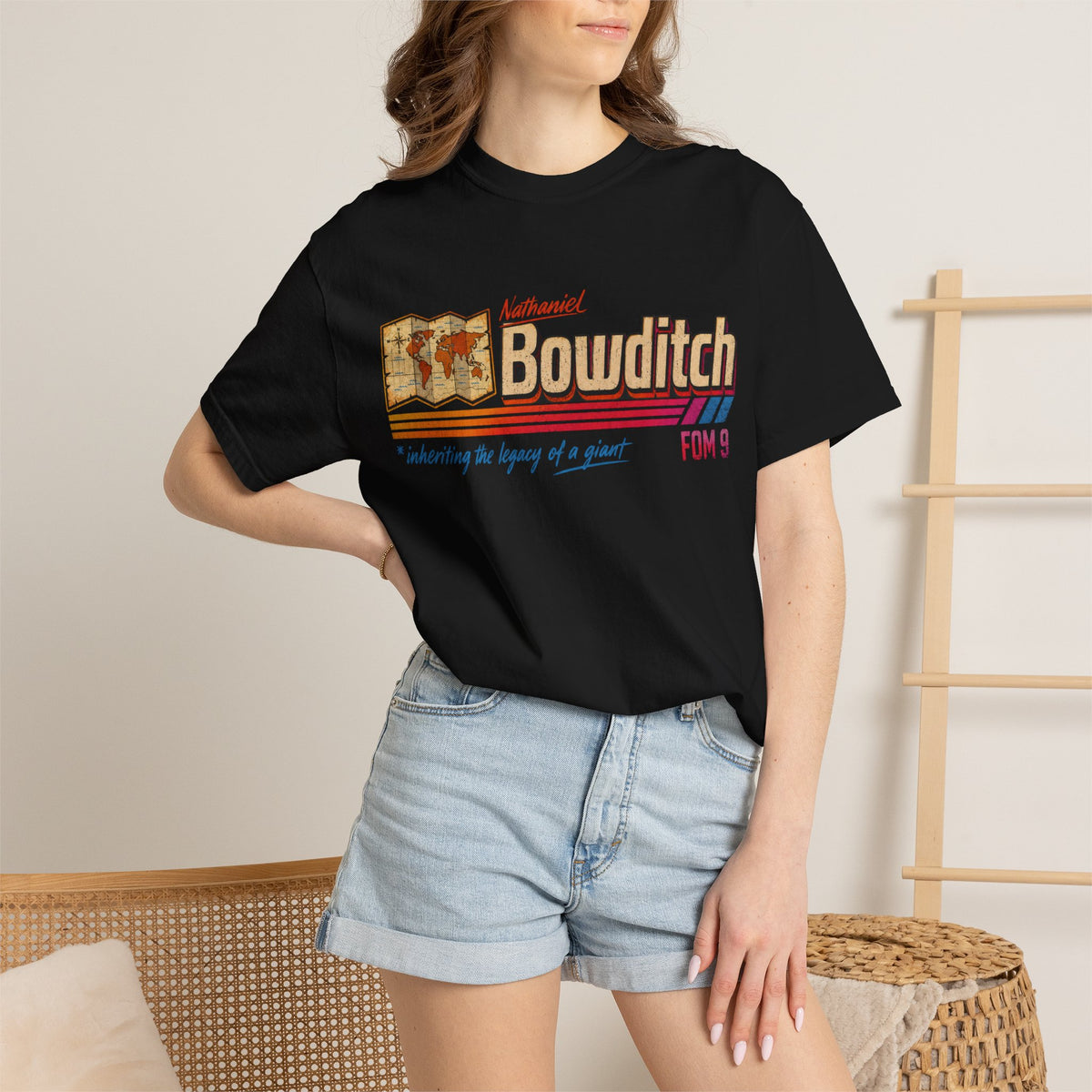 Bowditch Retro 1980 FOM 9 Tee
